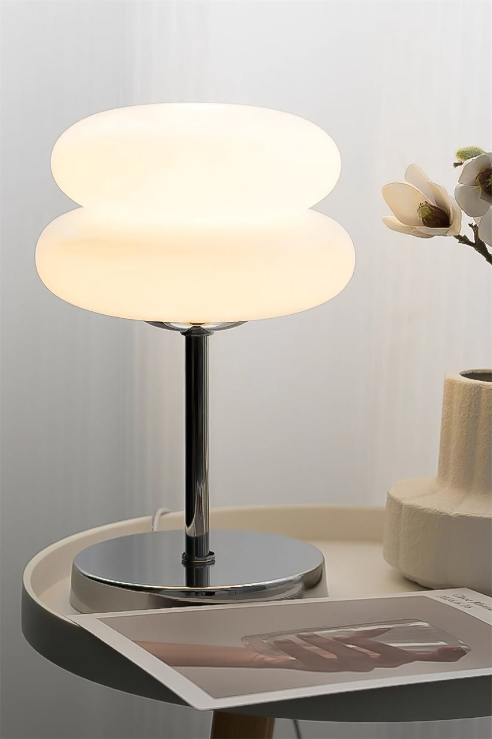 Double Ripple LED Ambient Table Lamp