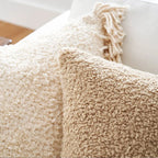 Plush Teddy Cushion Cover