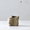 Stone-Effect Ceramic Vase