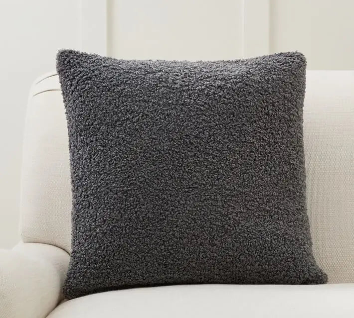 Plush Teddy Cushion Cover