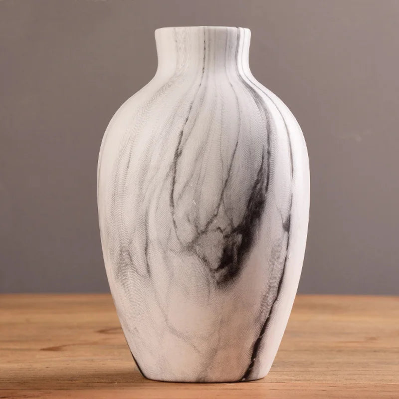 Glazed Ceramic Tabletop Vase