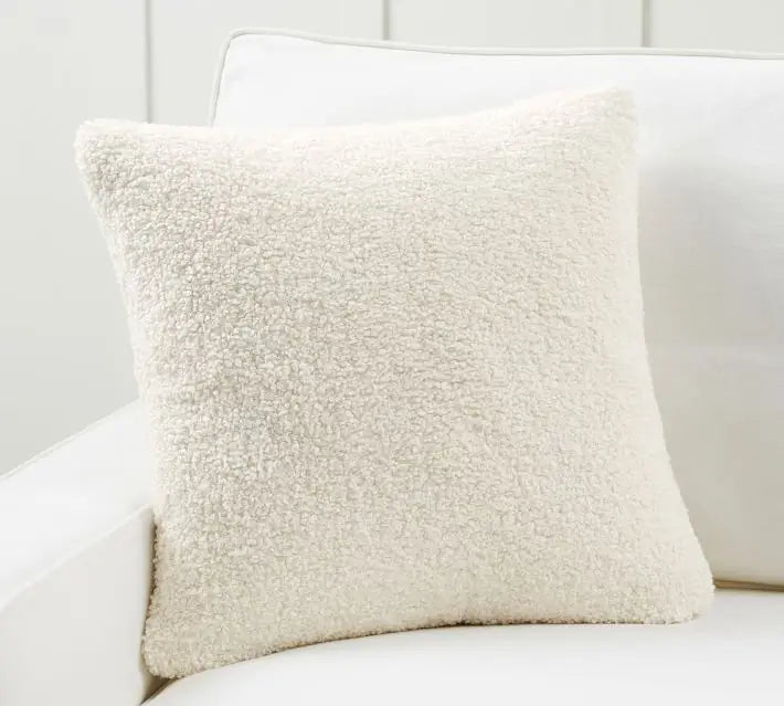 Plush Teddy Cushion Cover