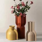Irregular Geometric Ceramic Vase
