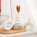 Bohemian Ceramic Vase Set