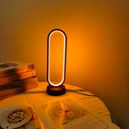 Dimmable LED Ring Bedside Lamp