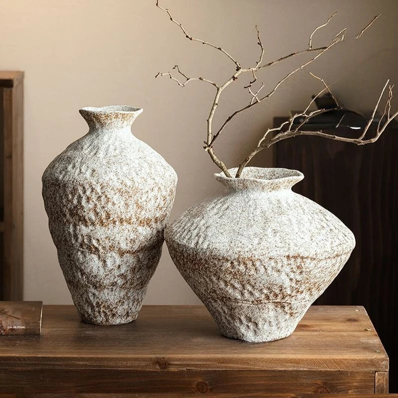 Wabi-Sabi Ceramic Vase