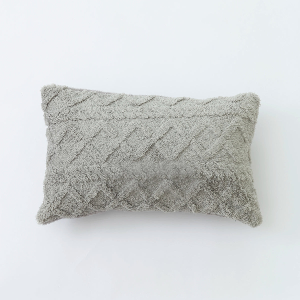 Plush Lumbar Cushion Cover