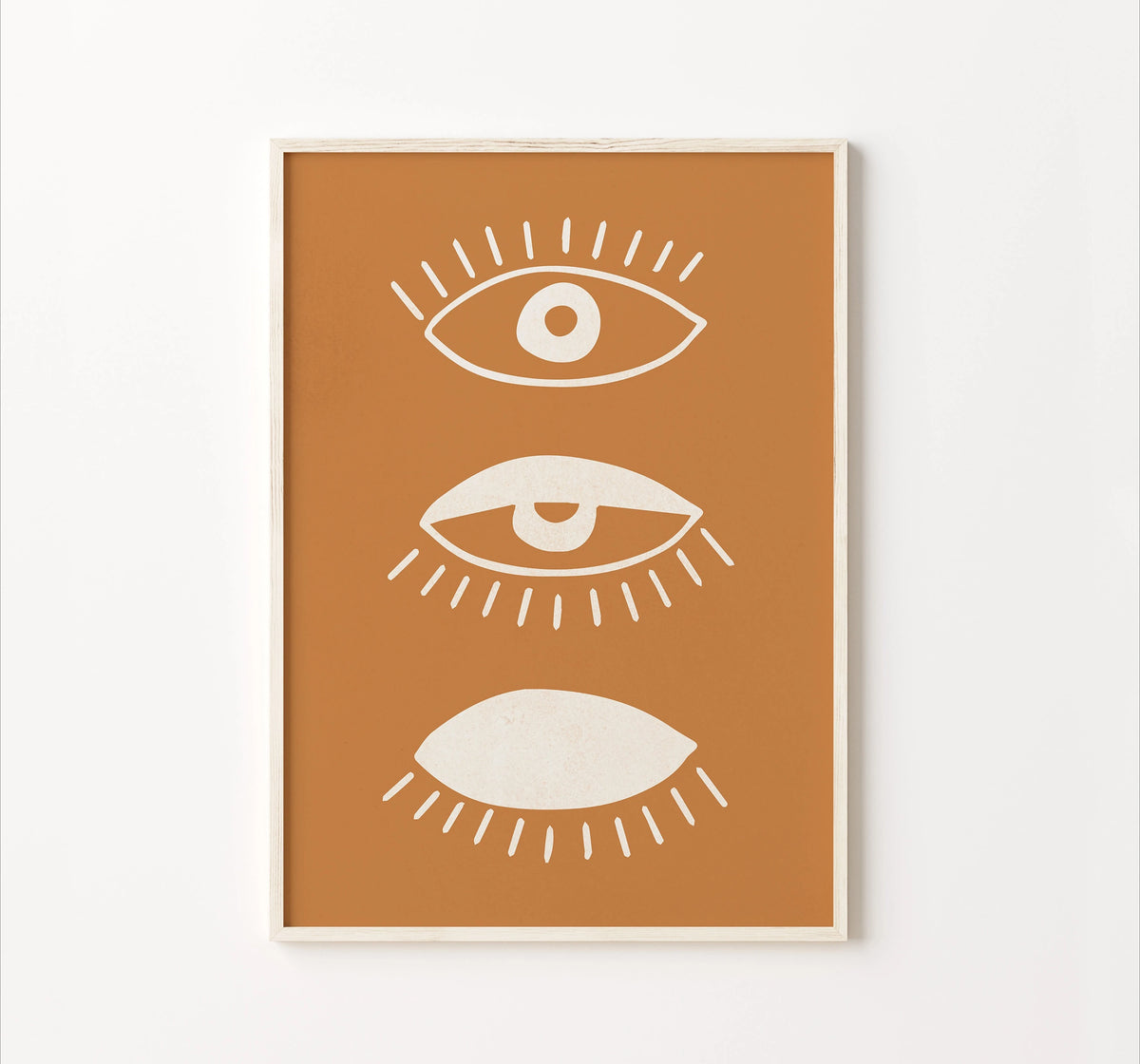 Folk Art Botanical Canvas Print
