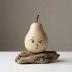 Pear Decor Wood Perfume Diffuser Aromatherapy Living Room Scented Ornament