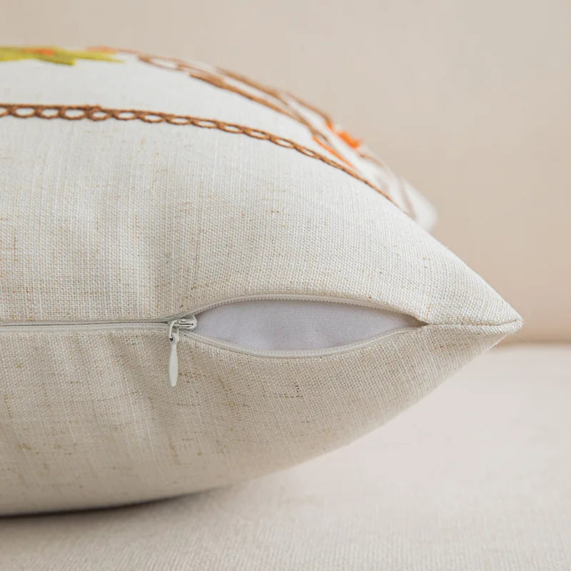 Botanical Jacquard Cushion Cover