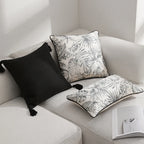 Chinoiserie Cushion Cover  30x50cm 45x45cm Modern Cushion Cover Livingroom Decor Gift Pillowcase