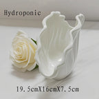 Porcelain Clam Vase