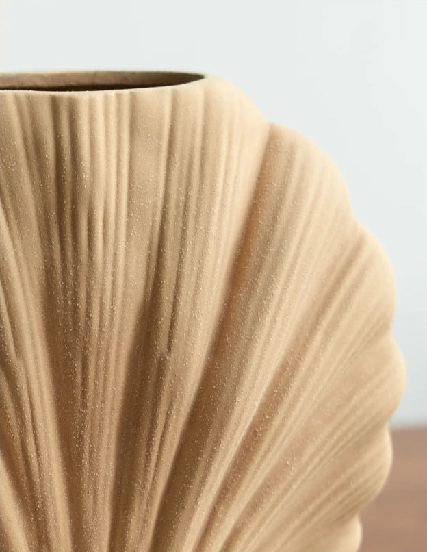 Handmade Shell Ceramic Vase