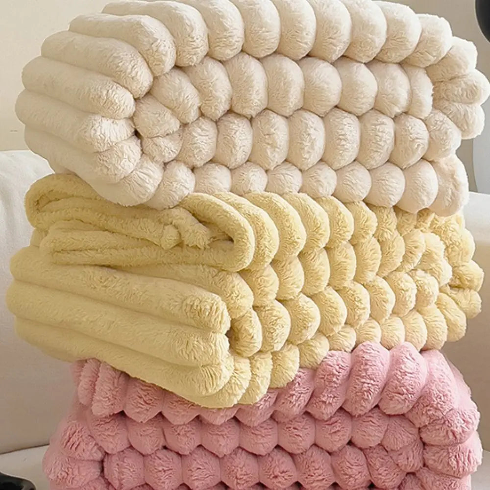 Double-Sided Cotton & Bamboo Throw
