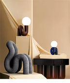 Neo Abstract Resin Table Lamp