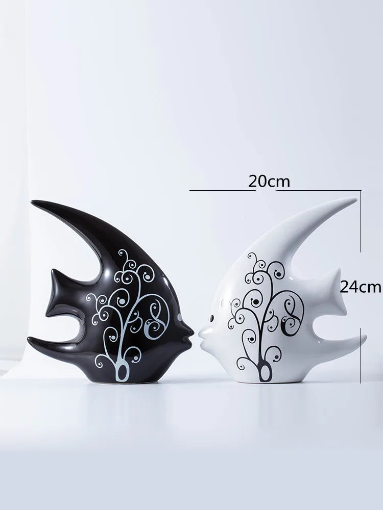Monochrome Ceramic Pieces