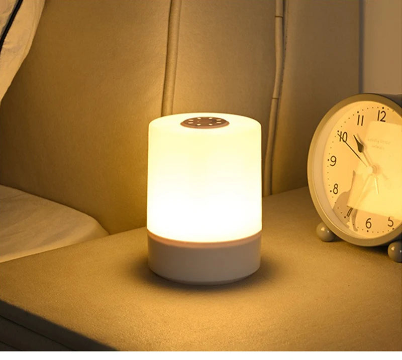 Dimmable Round Bedside Night Light