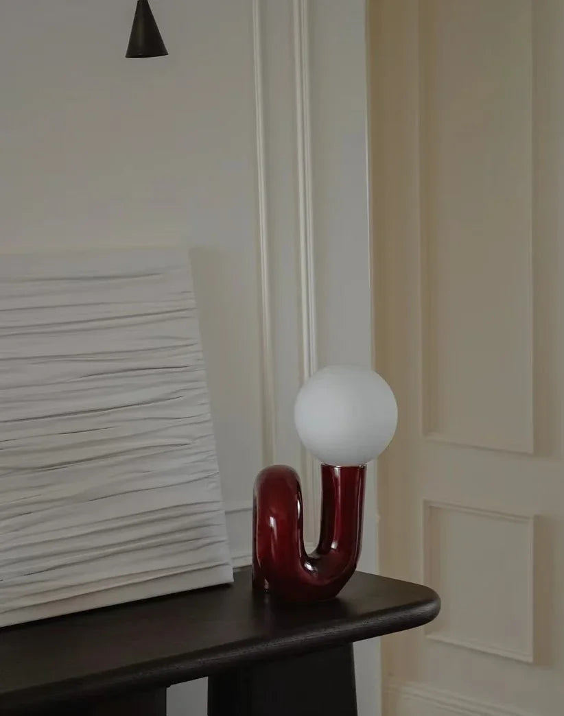 Neo Abstract Resin Table Lamp