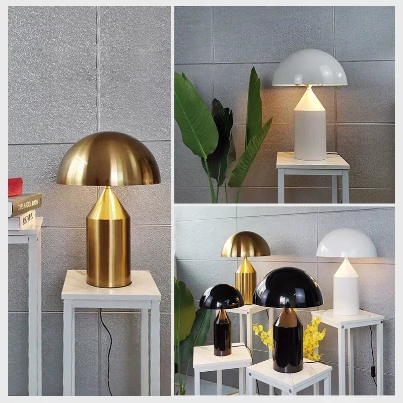 Luxury Gold LED Table Lamp