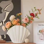 Porcelain Clam Vase
