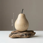 Pear Decor Wood Perfume Diffuser Aromatherapy Living Room Scented Ornament