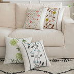 Botanical Jacquard Cushion Cover