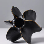 Organic Pleated Ceramic Vase