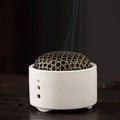 Patterned Ceramic Incense Plate