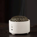 Patterned Ceramic Incense Plate