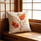 Autumn Botanical Cushion Cover