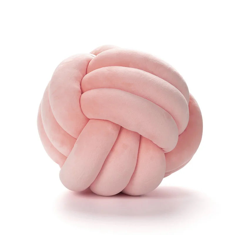 Handmade Knot Ball Cushion