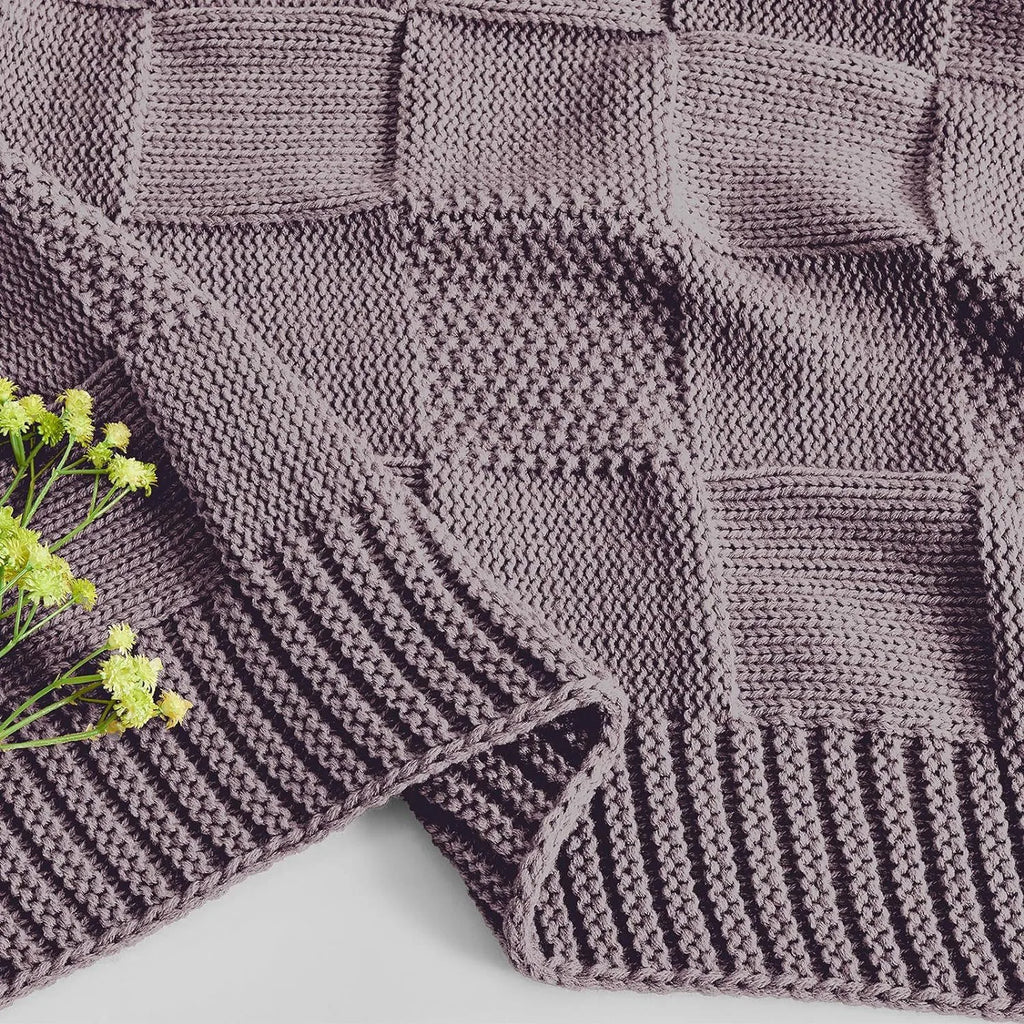 Waffle Knit Throw