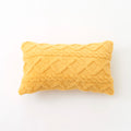Plush Lumbar Cushion Cover