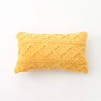 Plush Lumbar Cushion Cover