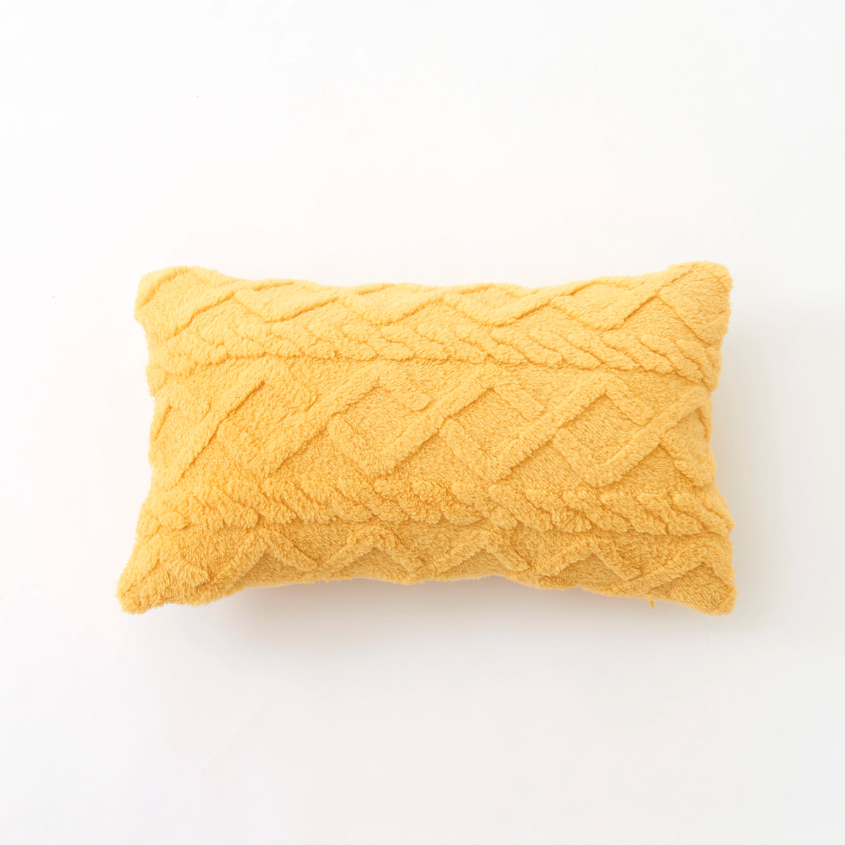 Plush Lumbar Cushion Cover