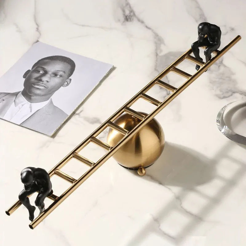 Seesaw Contemplator Desk Sculpture