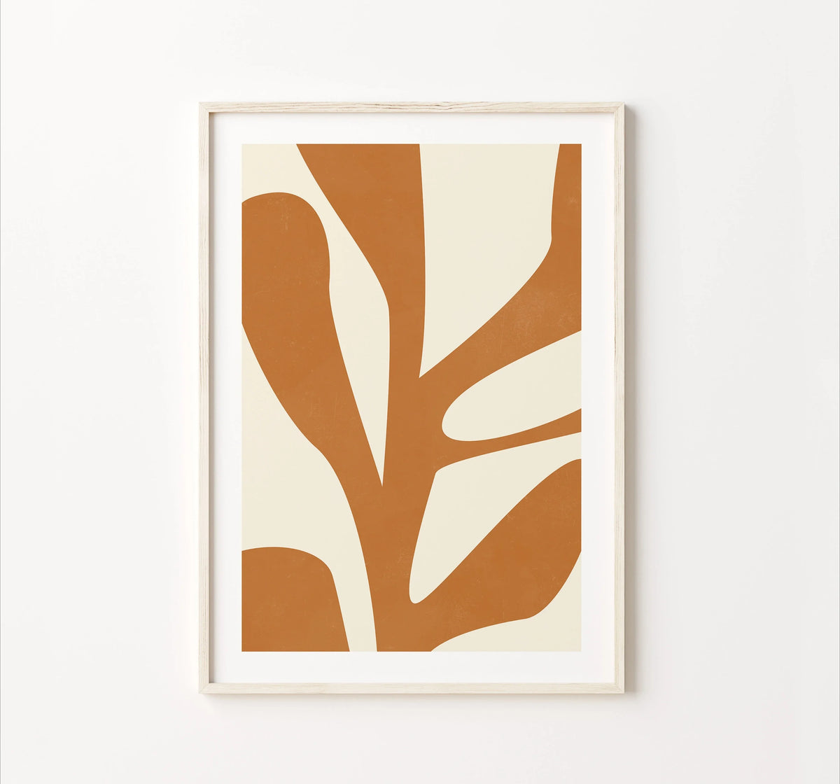 Folk Art Botanical Canvas Print