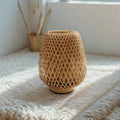 Handwoven Bamboo Table Lamp