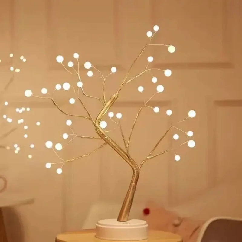Cherry Blossom LED Bonsai Table Lamp