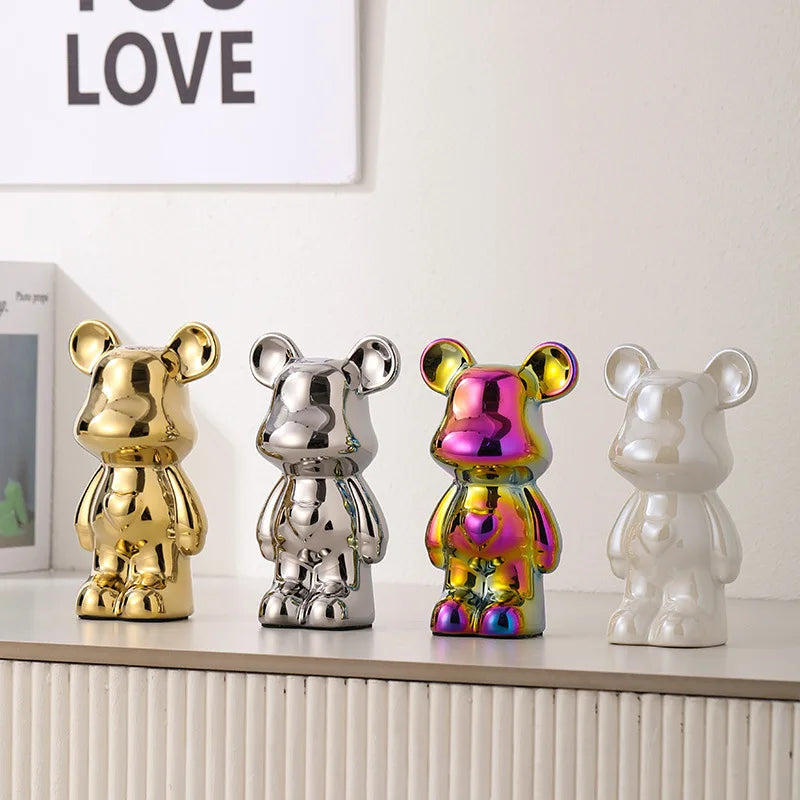 Ceramic Bear Figurine
