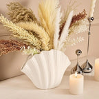Porcelain Clam Vase