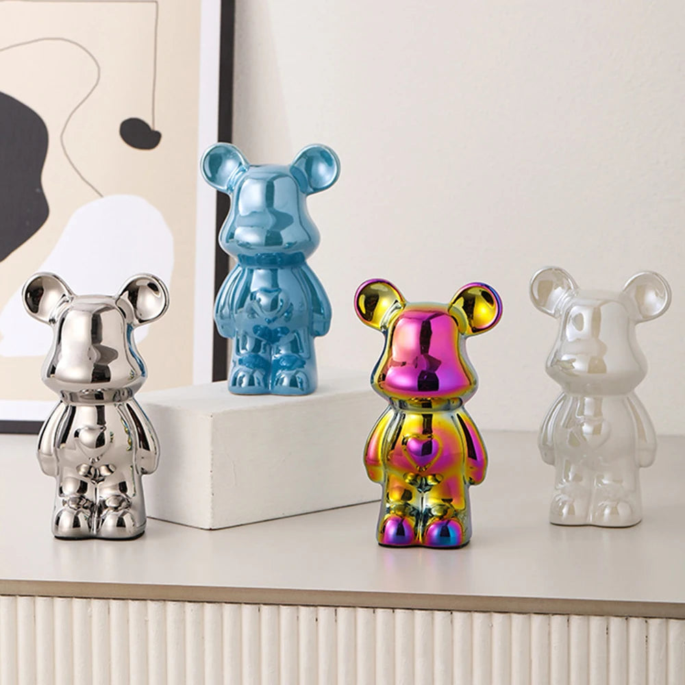 Ceramic Bear Figurine