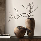 Wabi-Sabi Rustic Ceramic Vase