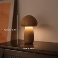 Minimal Wood Mushroom Night Light