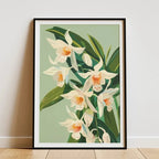 Minimalist Bamboo Forest Tropical Leaf Botanical Flower Poster and Prints Canvas Printing Wall Art Picture for Living Room Decor