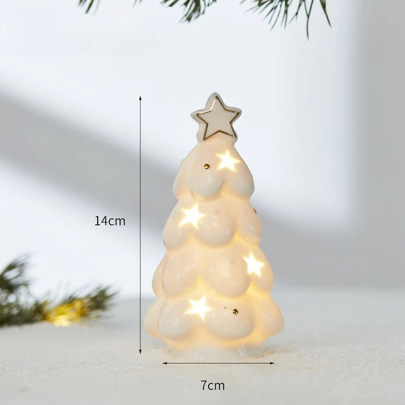 Ceramic Light-Up Tree House
