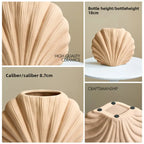 Handmade Shell Ceramic Vase