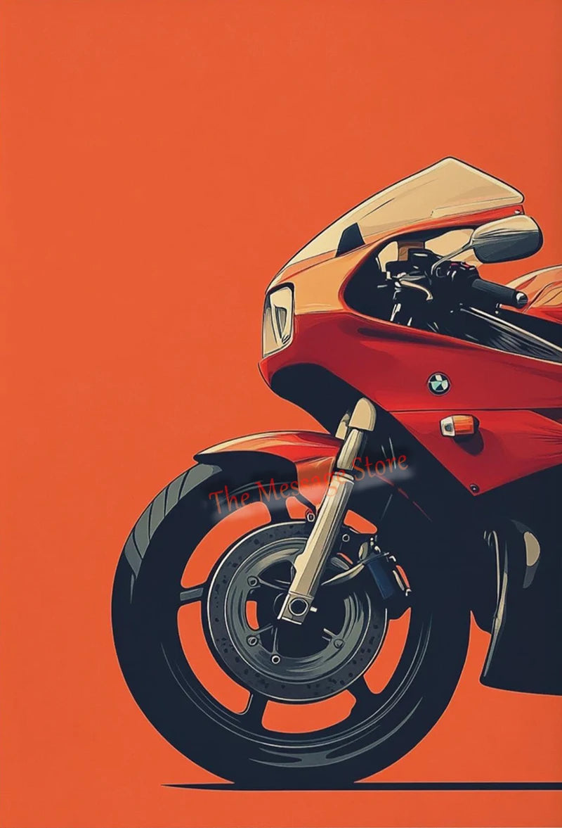Rider Silhouette Canvas Print