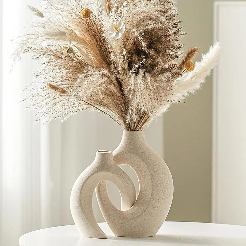 Twin Resin Vase