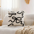 Abstract Colour-Block Cushion Cover